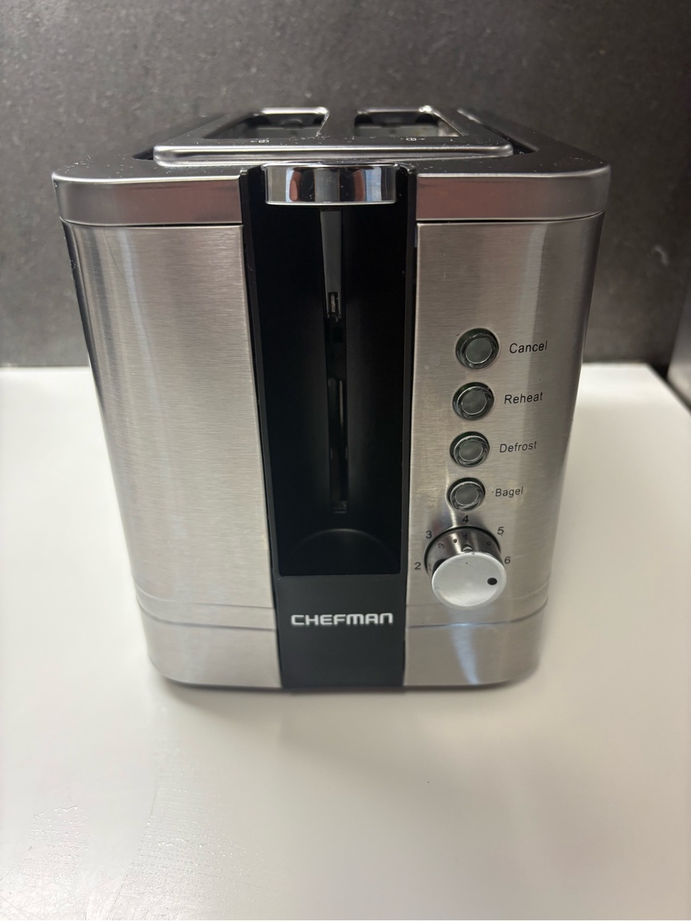 Chefman Stainless Steel 2-Slice Toaster - Silver